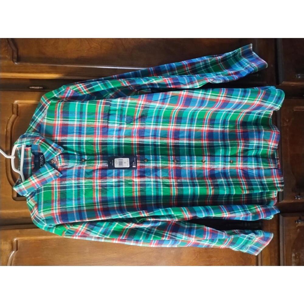 Chaps men's multicolored long sleeve shirt size 2X